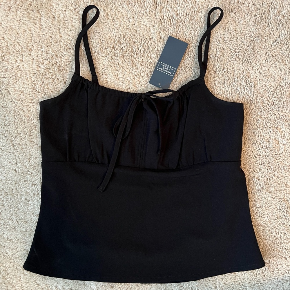 Abercrombie & Fitch black tank